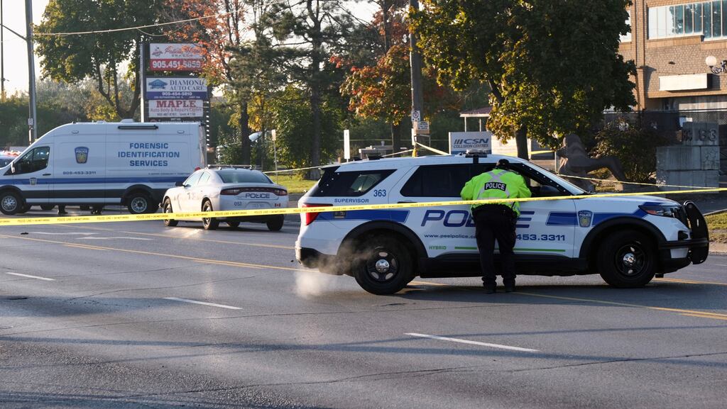 Brampton shooting leaves woman dead
