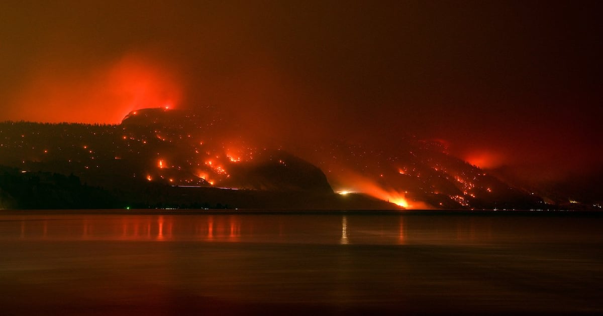 Canada's wildfire season tracking to be 4th worst on record
