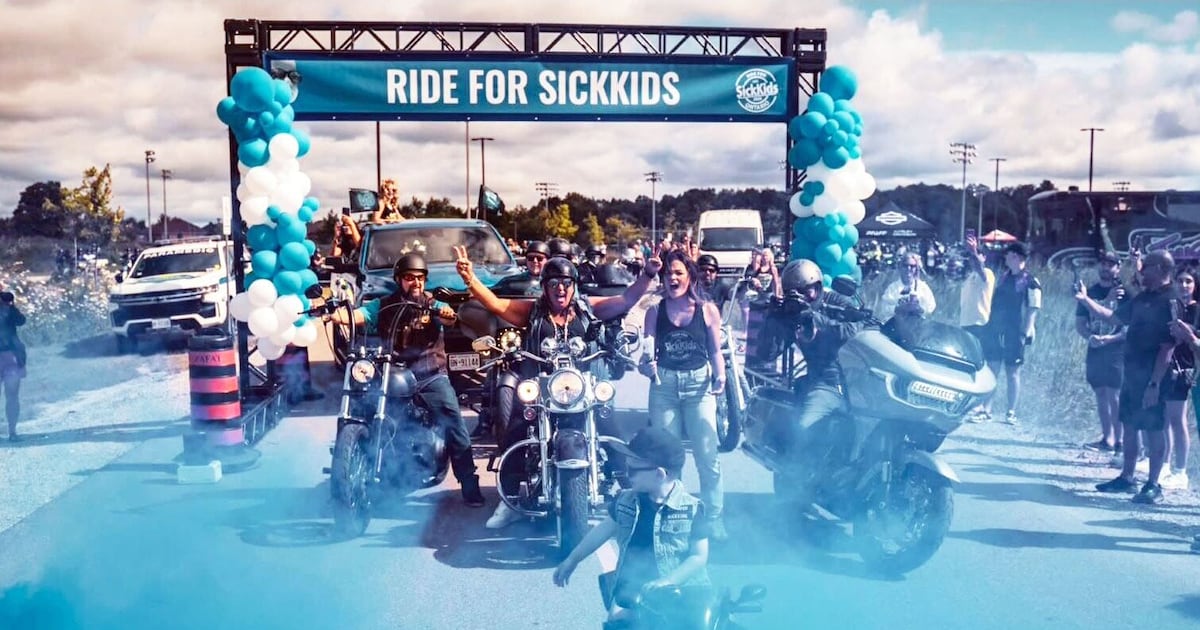 More than 600 motorcyclists taking part in Ride for SickKids fundraiser