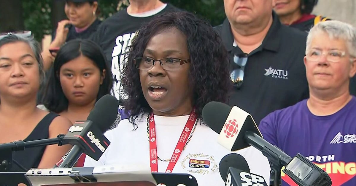 Toronto labour leaders rally ahead of Labour Day parade
