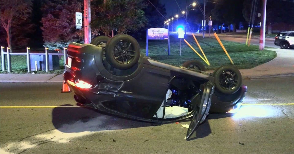 North York rollover