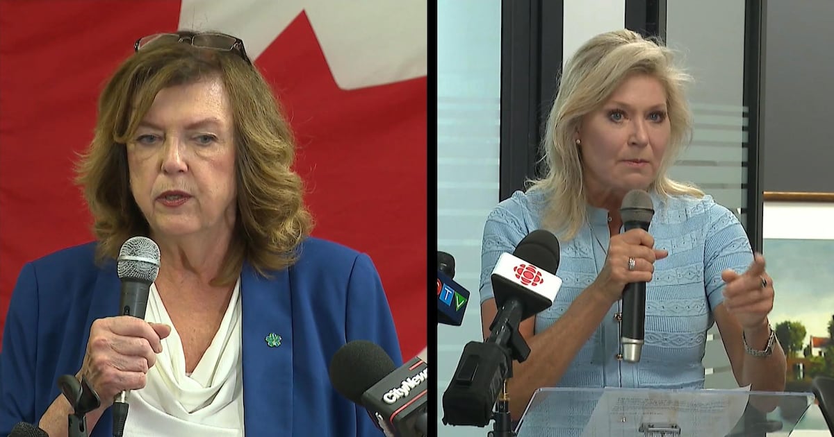 Mississauga mayoral race heats up between Parrish and Crombie